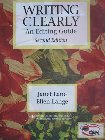 (image for) Writing Clearly An Editing Guide 2nd Edition (P) by Lane & Lange