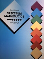 Spectrum Mathematics Blue Grade 7 3rd Edition (P) by Richards