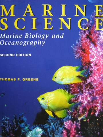 (image for) Marine Science Marine Biology & Oceanography 2nd Edition (P)