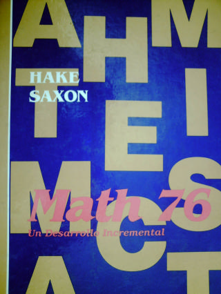 (image for) Saxon Math 76 Un Desarrollo Incremental (H) by Hake & Saxon