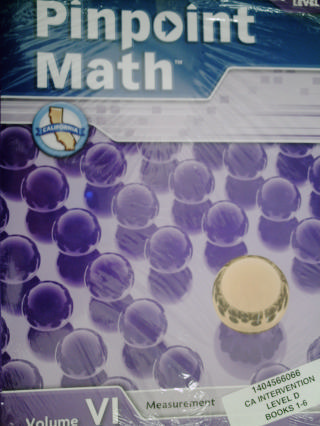 (image for) Pinpoint Math D Volumes I-VI Student Booklets (CA)(Pk)