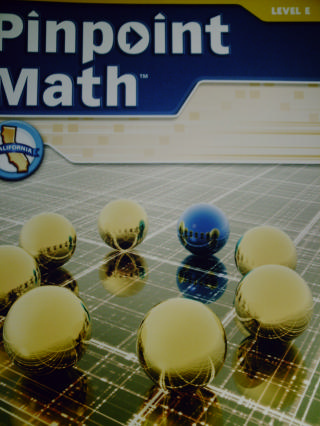(image for) Pinpoint Math E Volume III Student Booklet (CA)(P)
