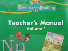 (image for) Saxon Phonics & Spelling 1 TM Volume 1 (TE)(Binder) by Simmons