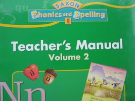 (image for) Saxon Phonics & Spelling 1 TM Volume 2 (TE)(Binder) by Simmons