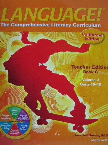 (image for) Language! 4th Edition C TE Volume 2 (CA)(TE)(Spiral) by Greene