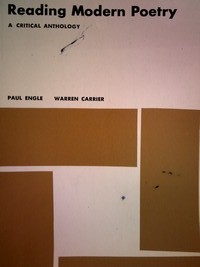 (image for) Reading Modern Poetry A Critical Anthology Revised Edition (P)