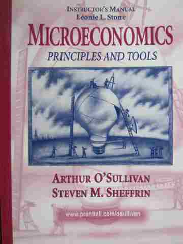 (image for) Microeconomics Principles & Tools IM (TE)(P) by Leonie L Stone - Click Image to Close