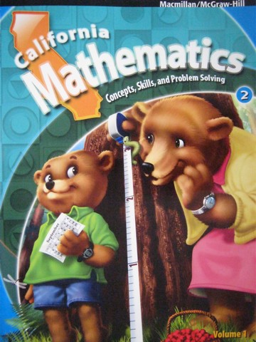 (image for) California Mathematics 2 Volume 1 (CA)(P) by Altieri, Balka,