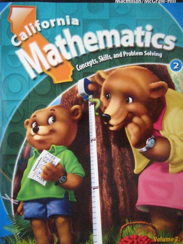 (image for) California Mathematics 2 Volume 2 (CA)(P) by Altieri, Balka,