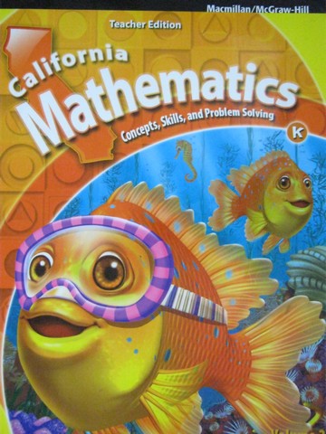 (image for) California Mathematics K Volume 2 TE (CA)(TE)(Spiral) by Day,
