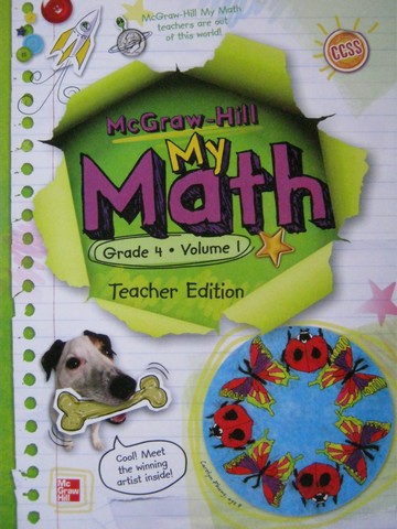 (image for) My Math 4 Volume 1 TE (TE)(Spiral) by Carter, Cuevas, Day,