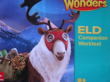 (image for) Wonders 5 ELD Companion Worktext (CA)(P) by August, Echevarria, & Tinajero