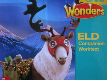 (image for) Wonders 5.3 ELD Companion Worktext (CA)(P) by August, Echevarria