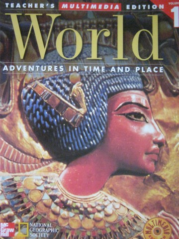 (image for) Adventures in Time & Place 6/7 World TE Volume 1 (TE)(Spiral) by Banks, etc.
