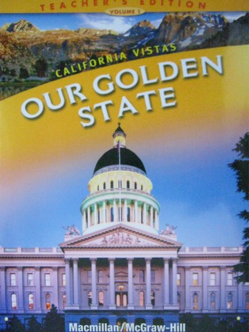 (image for) California Vistas 4 Our Golden State TE V1 (CA)(TE)(Spiral) by Banks, etc.