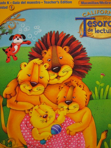 (image for) Tesoros de Lectura K.1 La familia TE (CA)(TE)(Spiral) by Duran,