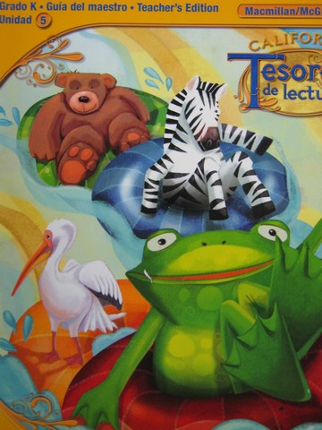 (image for) Tesoros de Lectura K.5 Los animales TE (CA)(TE)(Spiral)