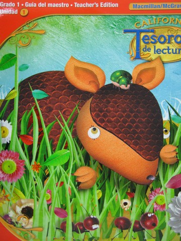 (image for) Tesoros de Lectura 1.1 Asi somos TE (CA)(TE)(Spiral) by Duran,