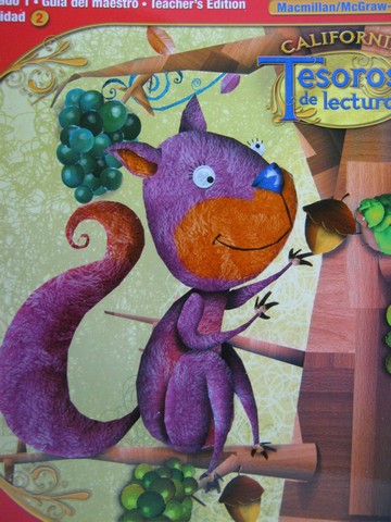 (image for) Tesoros de Lectura 1.2 Familias y vecinos TE (CA)(TE)(Spiral)