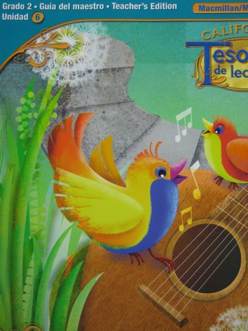 (image for) Tesoros de Lectura 2.6 El mundo que nos rodea (CA)(TE)(Spiral)