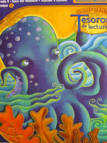 (image for) Tesoros de Lectura 5.2 El Oeste Norteamericano (CA)(TE)(Spiral)