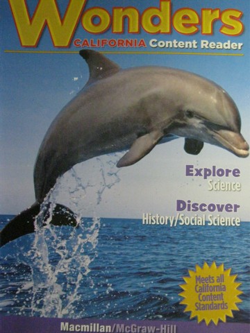 (image for) Wonders California Content Reader 5 (CA)(P)