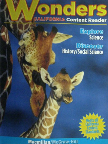 (image for) Wonders California Content Reader 2 (CA)(P)