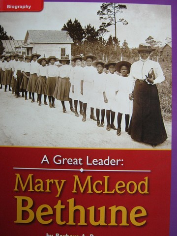 (image for) Leveled Reader Library 6 A Great Leader Mary McLeod Bethune (P)