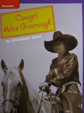 (image for) Leveled Reader Library 5 Cowgirl Alice Greenough (P) by West