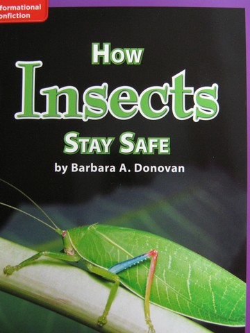 (image for) Leveled Reader Library 5 How Insects Stay Safe (P) by Donovan