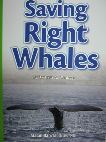 (image for) Leveled Reader Library 6 Saving Right Whales (P) by Donovan