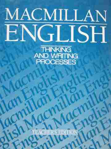 (image for) Macmillan English Thinking & Writing Processes 11 TE (TE)(H)