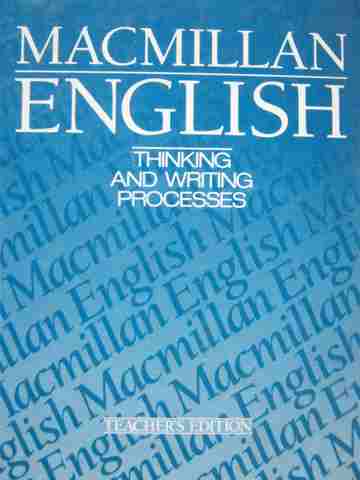 (image for) Macmillan English Thinking & Writing Processes 11 TE (TE)(H)
