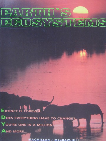 (image for) Earth's Ecosystems 7 (P) by Atwater, Baptiste, Daniel, Hackett,