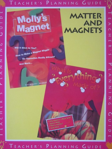 (image for) Matter & Magnets Teacher's Planning Guide (TE)(Spiral)