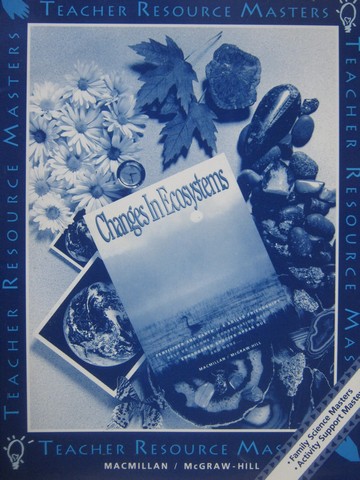 (image for) Changes in Ecosystems 8 Teacher Resource Masters (TE)(P)