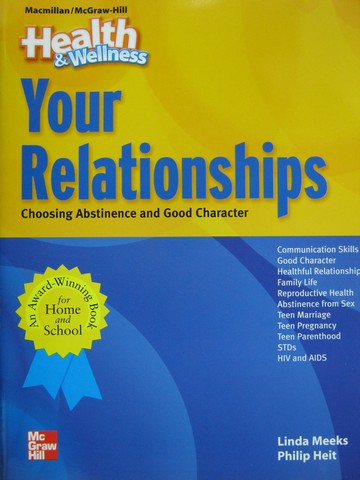 (image for) Health & Wellness 7-8 Your Relationships (P) by Meeks & Heit