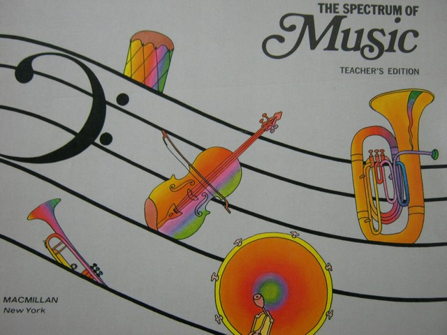 (image for) Spectrum of Music 1 Revised Edition TAE (TE)(Spiral) by Marsh,
