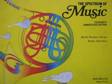 (image for) Spectrum of Music 2 Revised Edition TAE (TE)(Spiral) by Marsh,