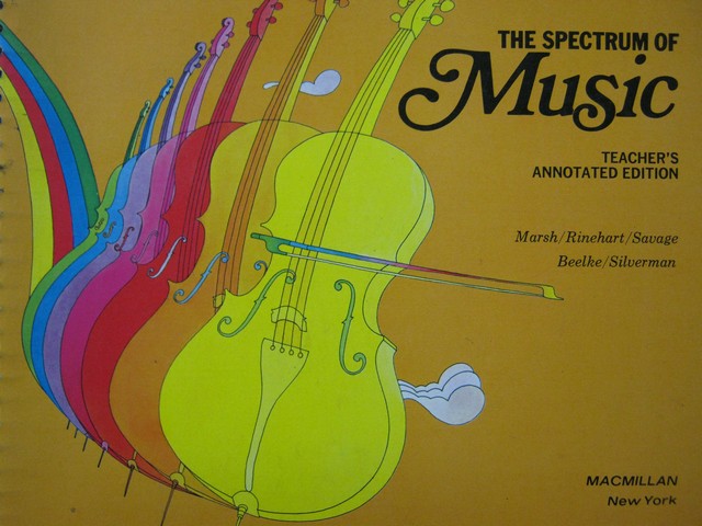 (image for) Spectrum of Music 3 Revised Edition TAE (TE)(Spiral) by Marsh,