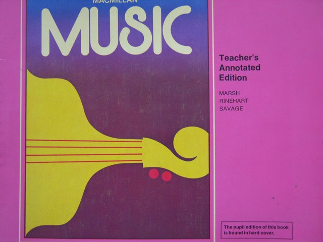(image for) Macmillan Music 3 TAE (TE)(Spiral) by Marsh, Rinehart, & Savage