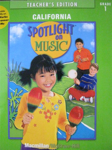 (image for) California Spotlight on Music with Hal Leonard 1 TE (TE)(Spiral)