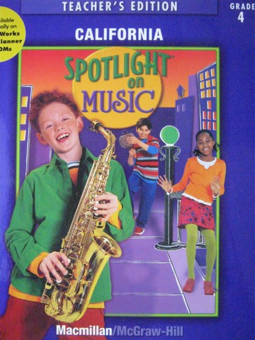 (image for) California Spotlight on Music 4 TE (CA)(TE)(Spiral) by Bond,