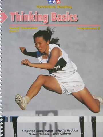 (image for) SRA Corrective Reading Comprehension A TPB 1 (TE)(Spiral)