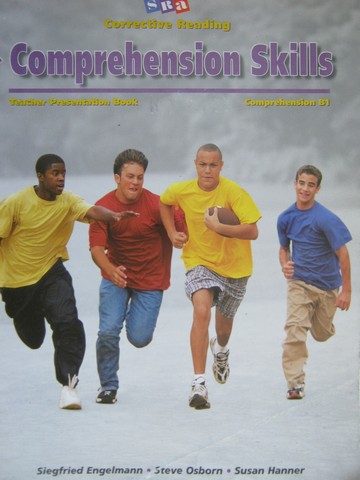 (image for) SRA Comprehension Skills Comprehension B1 TRB (TE)(Spiral)