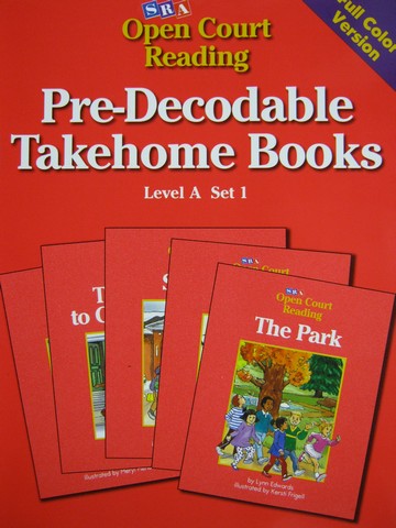 (image for) SRA Open Court Reading A-1 Pre-Decodable Takehome Books (P)