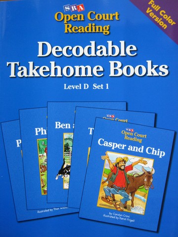 (image for) SRA Open Court Reading D-1 Decodable Takehome Books (P)
