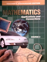(image for) Mathematics Applications & Connections Course 3 TWE (TE)(H)