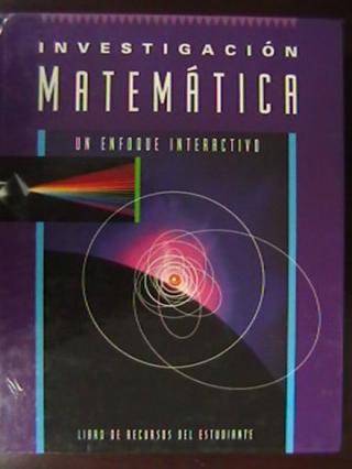 (image for) Investigación Mathmática Libro de Recursos del Estudiante (H)