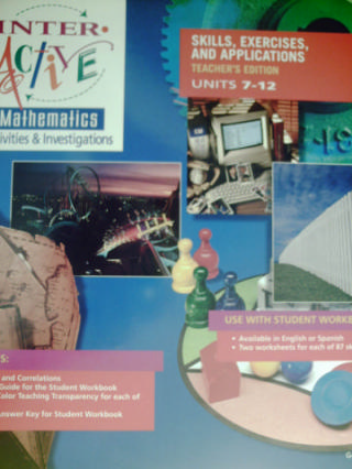 (image for) Interactive Mathematics Units 7-12 Skills Exercises (TE)(Binder)